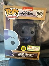 Funko Pop! Figura Vinilo Avatar Aang Spirit # 940 Caja Almuerzo Día de la Tierra Exclusivo