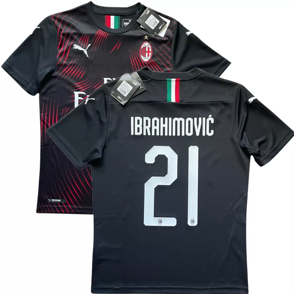 Camiseta milan ibrahimovic sales