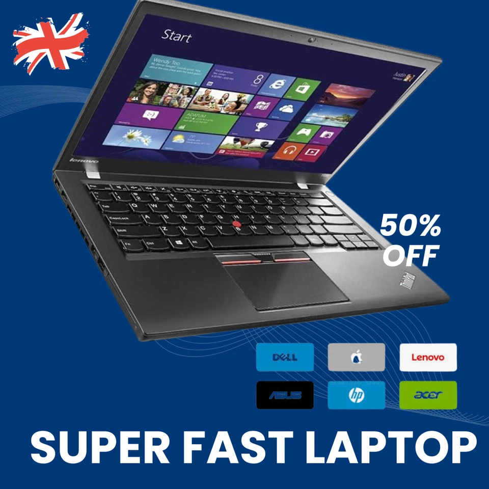 SUPER FAST UK Core i5 / i3 USED LAPTOP Windows 10 - HP, Dell, Lenovo - Image 3 of 4