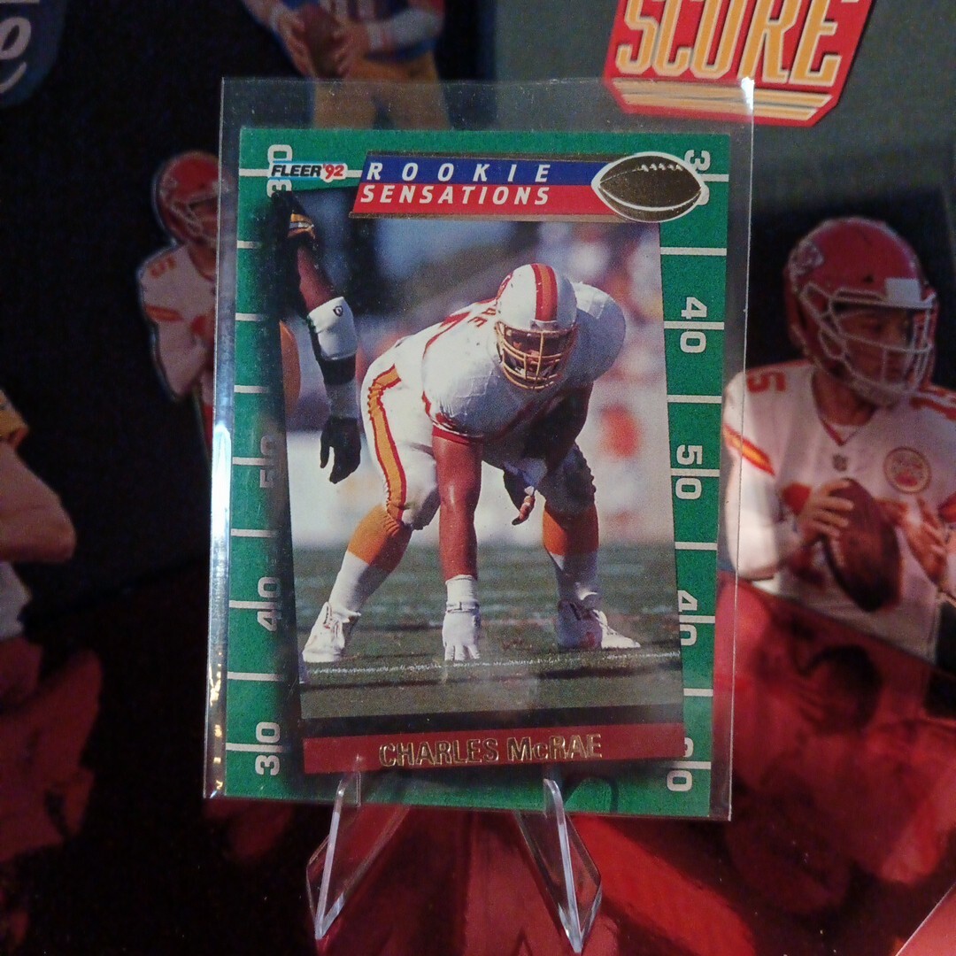 1992 Fleer - Rookie Sensation #20 Charles McRae