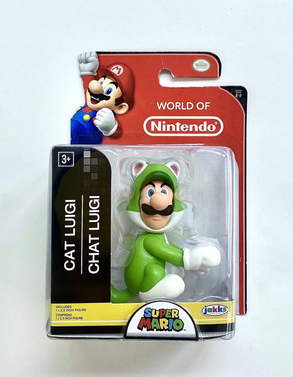 Super Mario World of Nintendo 2.5-inch Mini Figure Cat Mario