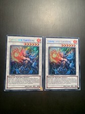 Yugioh! 2x Laval der Größere Secret Rare - HA05-DE023 1. Auflage - Deutsch