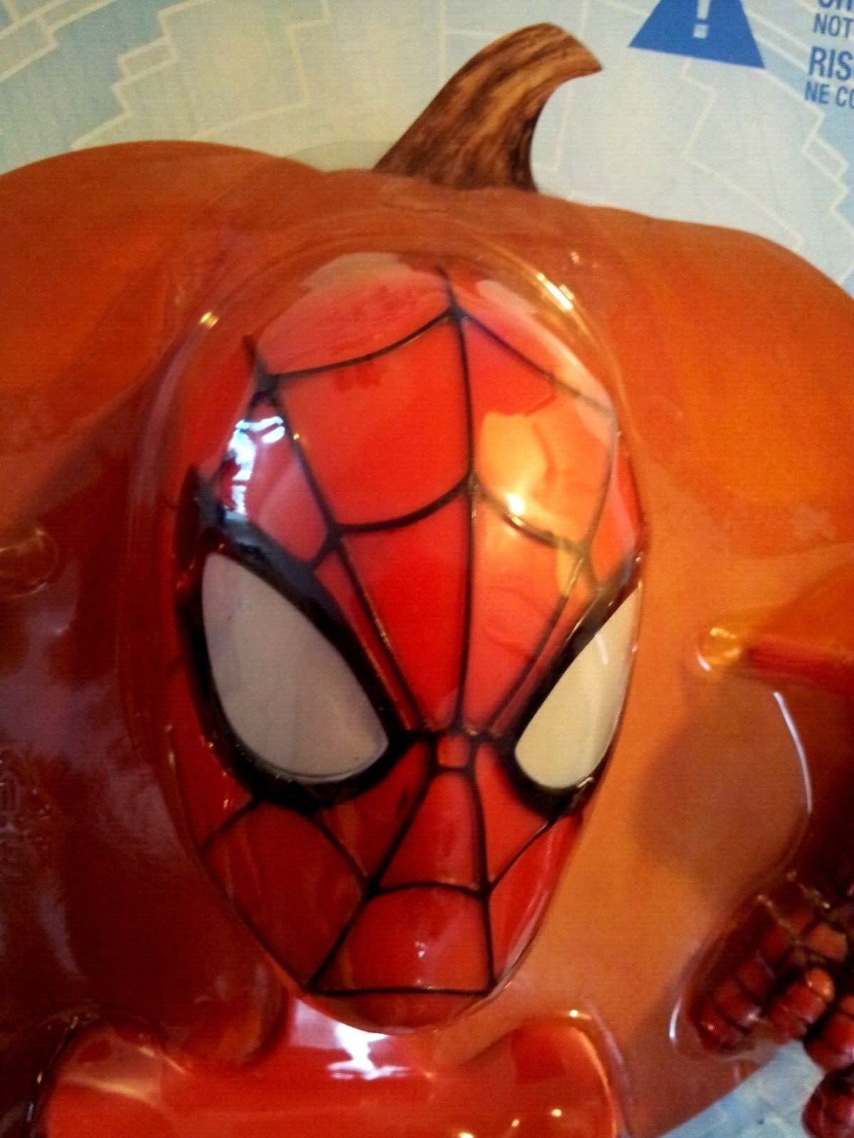 Marvel Ultimate Spider Man Halloween Pumpkin Decorating Push-Ins Set Ages  3+ NEW | eBay