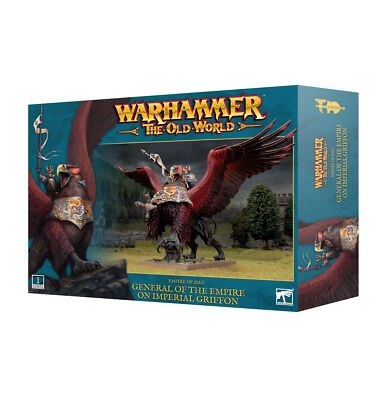 Empire of Man: General on Imperial Griffon Warhammer The Old World