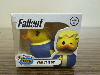 (1) Mini Tubbz Fallout Vault Boy Cosplayingducks 2'' Rubber Duck
