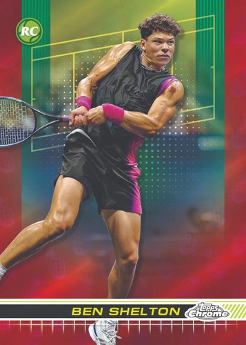 Topps Chrome Tennis Hobby Box 2024 - Picture 5 of 9