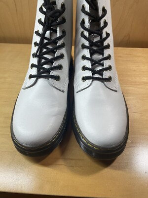 Doc Dr. Martens Zavala Boots Air Wair Bouncing Soles White  display picture 2