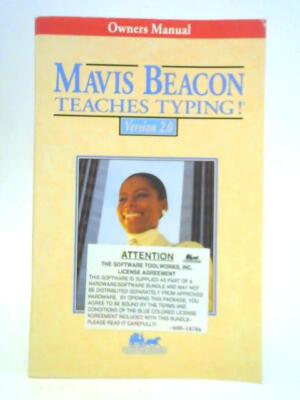 Mavis Beacon Teaches Typing Version 2.0 Owner's Manual (1991) (ID:91056)