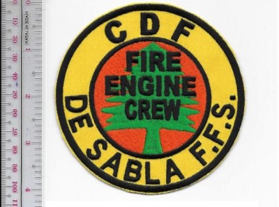 Hot Shot Wildland Fire Crew California CDF De Sabla Forest Fire Station No Tarif