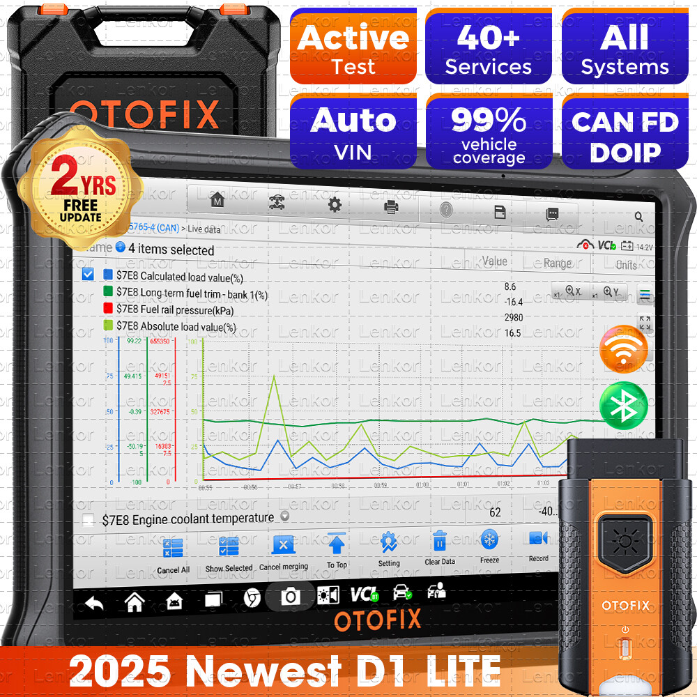 2025 OTOFIX D1 Lite Car Bidirectional Scanner Auto Full System