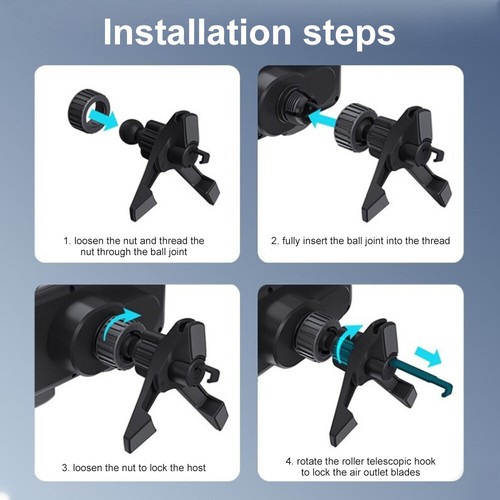 Per Samsung Galaxy Z Fold 6 S24 Caricabatteria da auto wireless supporto automatico auto - Foto 18 di 23