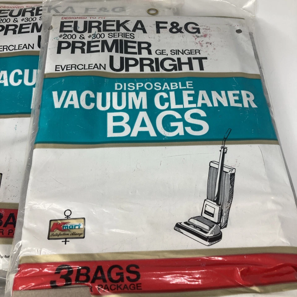 10 NEW Eureka Style F&G Vacuum Cleaner Bags  KMart, Ever-Clean - Image 3 of 4