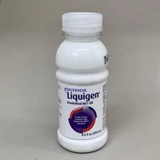 NUTRICIA Liquigen Emulsified MCT Oil High Energy Medium Chain BB 09/25 8.5 fl oz