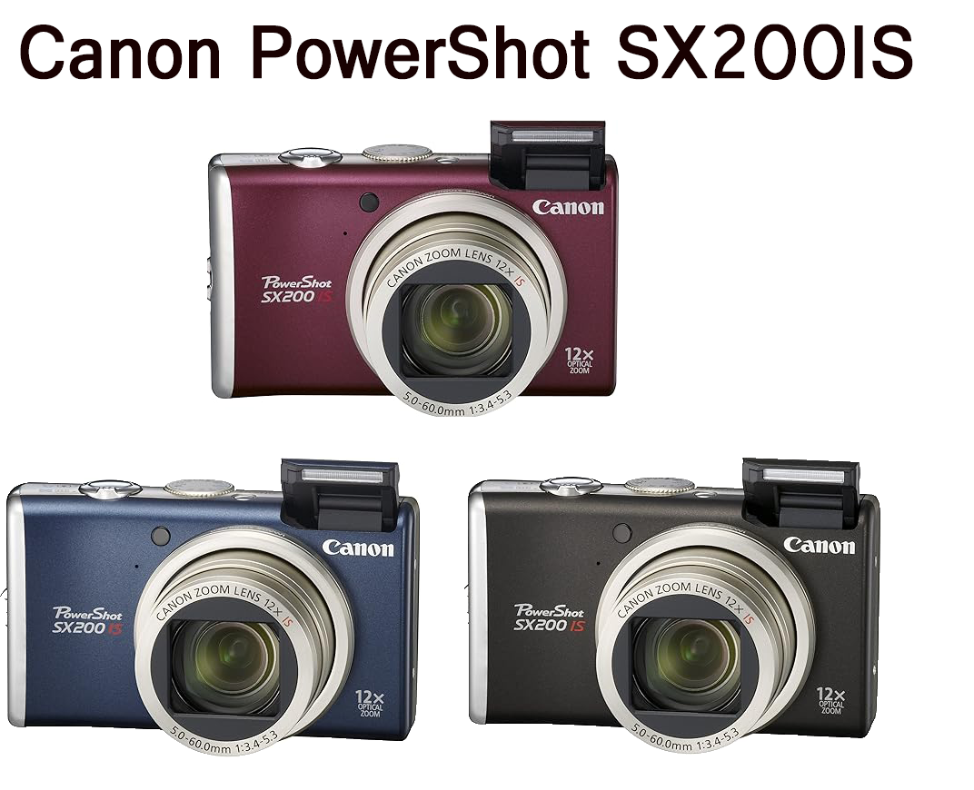 Canon PowerShot SX200 IS 12.1MP Compact Digital Camera Canon PowerShot SX200 IS 12.1MP Compact Digital Camera