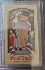 2016 Topps Gypsy Queen Mini Corey Seager # 7 Batting Variation RC Rookie Dodgers
