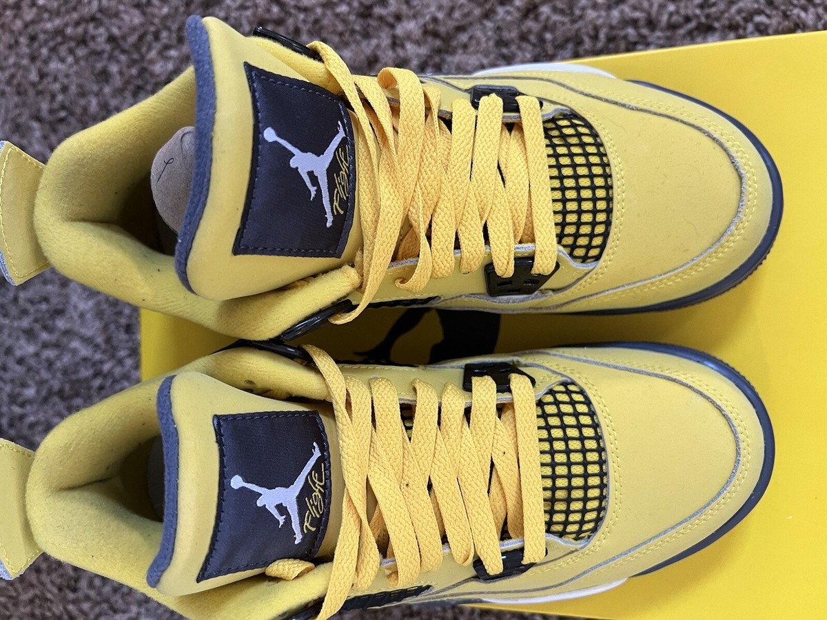 Jordan 4 Retro GS Tour Yellow 2021 - 408452700 | eBay Jordan 4 Retro GS Tour Yellow 2021 - 408452700 | eBay