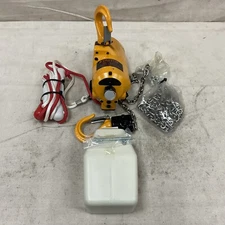HARRINGTON AH250C-10 Air Chain Hoist 250lb Lift Cap 47fpm Lift Speed