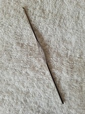 Vintage Used Hero Crochet Hook Made In Japan Size 3 Metal Silver