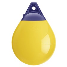 Polyform A Series Boat Mooring Buoy / Fender A1 380mm(L) x 295mm(D) in YELLOW