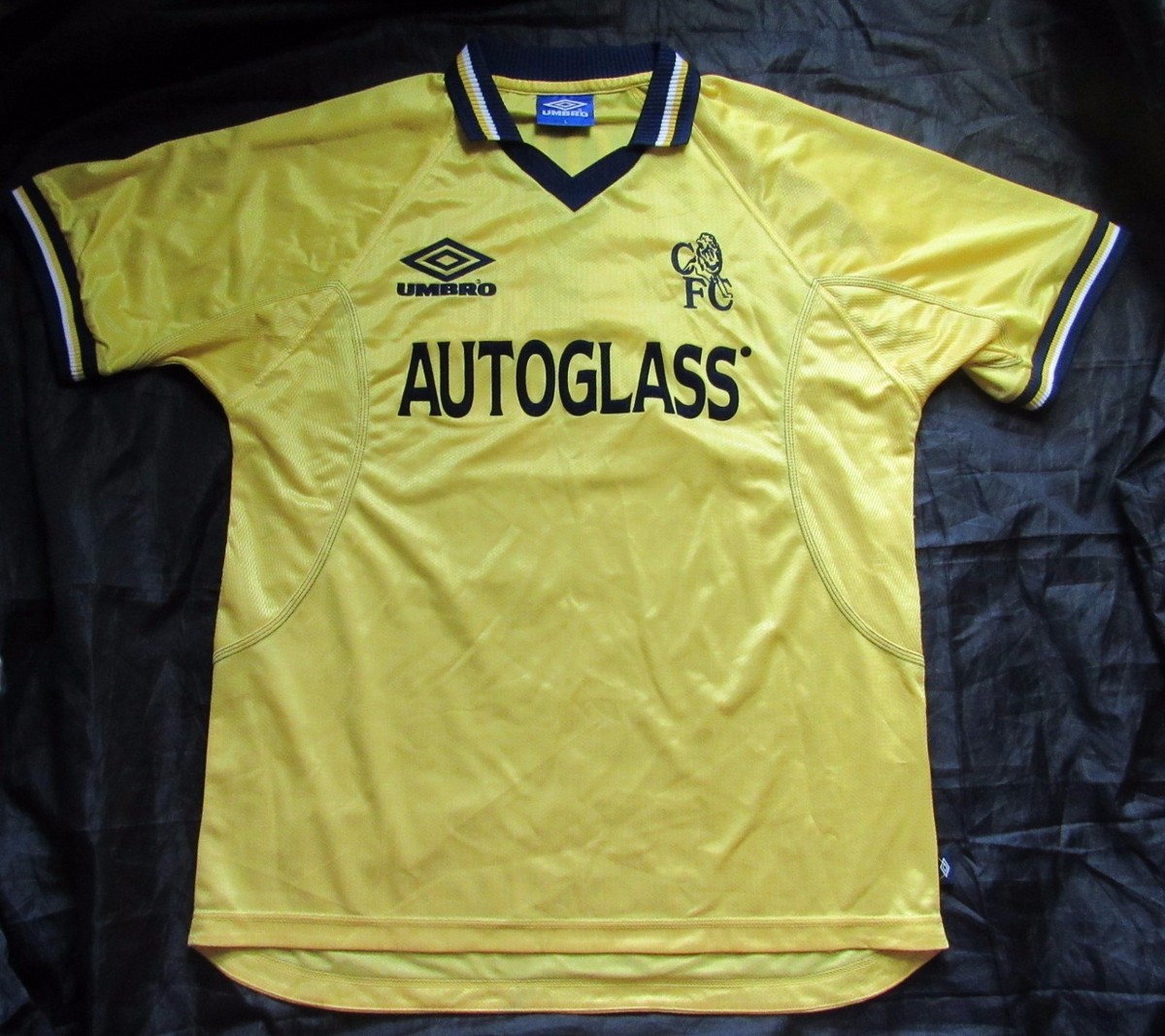 Gianfranco Zola #25 CHELSEA LONDON Third jersey shirt UMBRO 1998