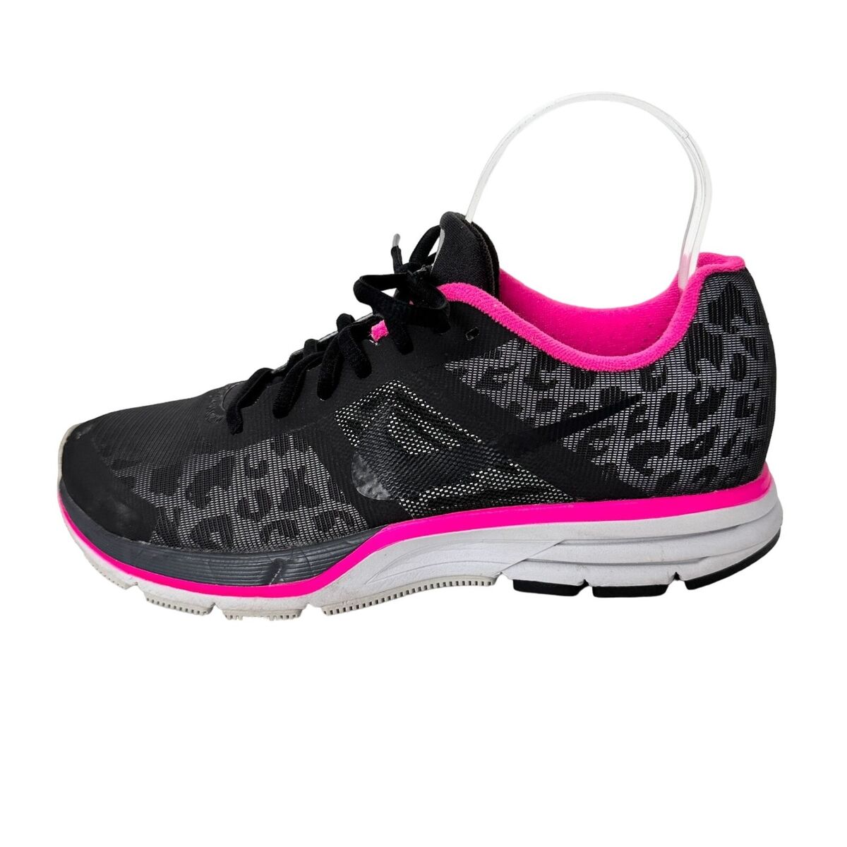 Nike Pegasus 30 H2O Repel Running Shoes Leopard Gray Pink Womens 9 | eBay