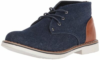 Steve Madden Blue and White Chukka Boots XYLO Blue Low-Top Lace-Up Men main image 4