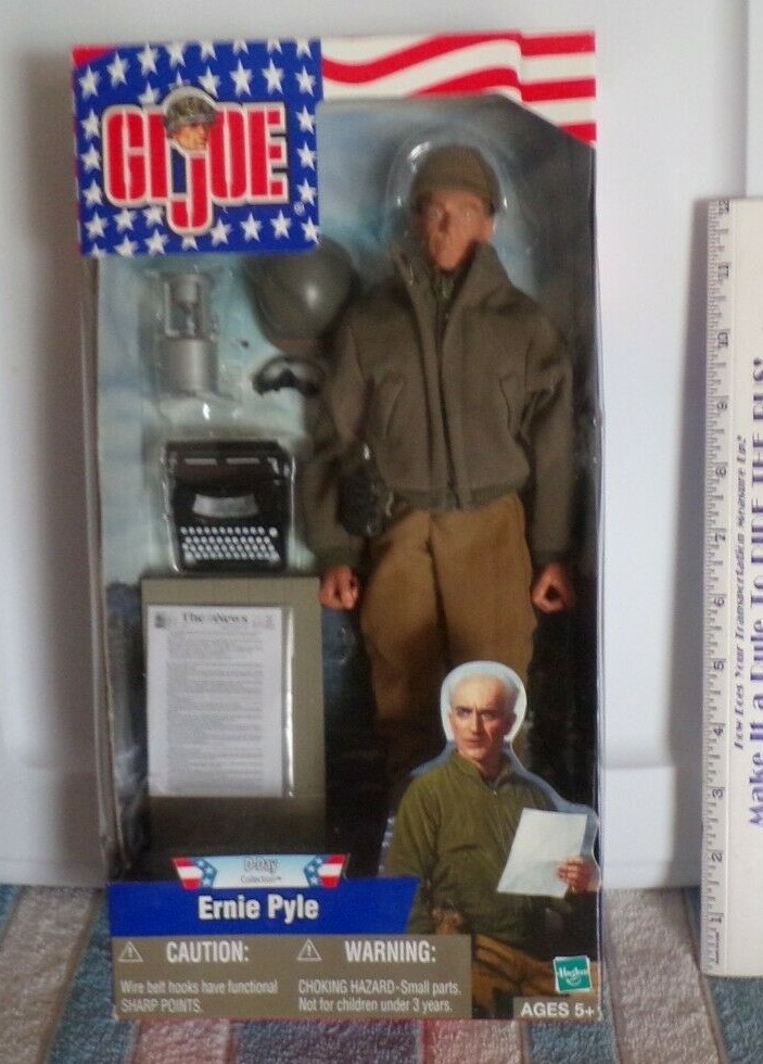2001 HASBRO G.I.JOE [ ERNIE PYLE ] DOLL NIB | eBay