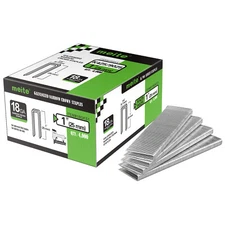 4,000-40,000PCS 18 Gauge 1/4 inch Crown Upholstery Staples 1/2" to 1-1/2" Length