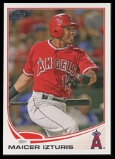 2013 Topps #313 Maicer Izturis Los Angeles Angels