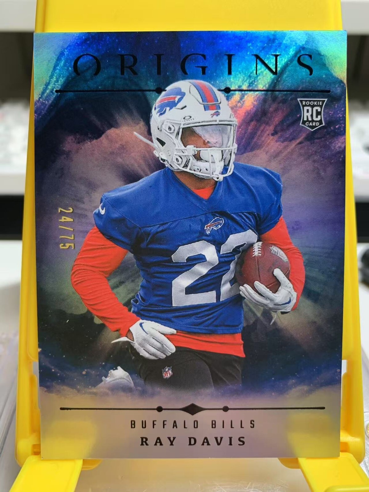 2024 Origins RAY DAVIS Holo Silver /75 #131 Rookie Card RC Buffalo Bills SP