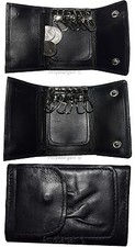 New Leather Key Chain Zip Coin Case Key Ring New Key Chain For Men And Women