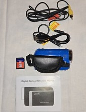 JAZZ DIGITAL CAMCORDER 4X DIGITAL ZOOM VIDEO CAMERA WITH 8GB MEMORY CARD