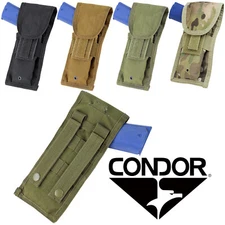 Condor MA10 Modular MOLLE PALS Hook and Loop Flap Vertical Pistol Pouch Holster