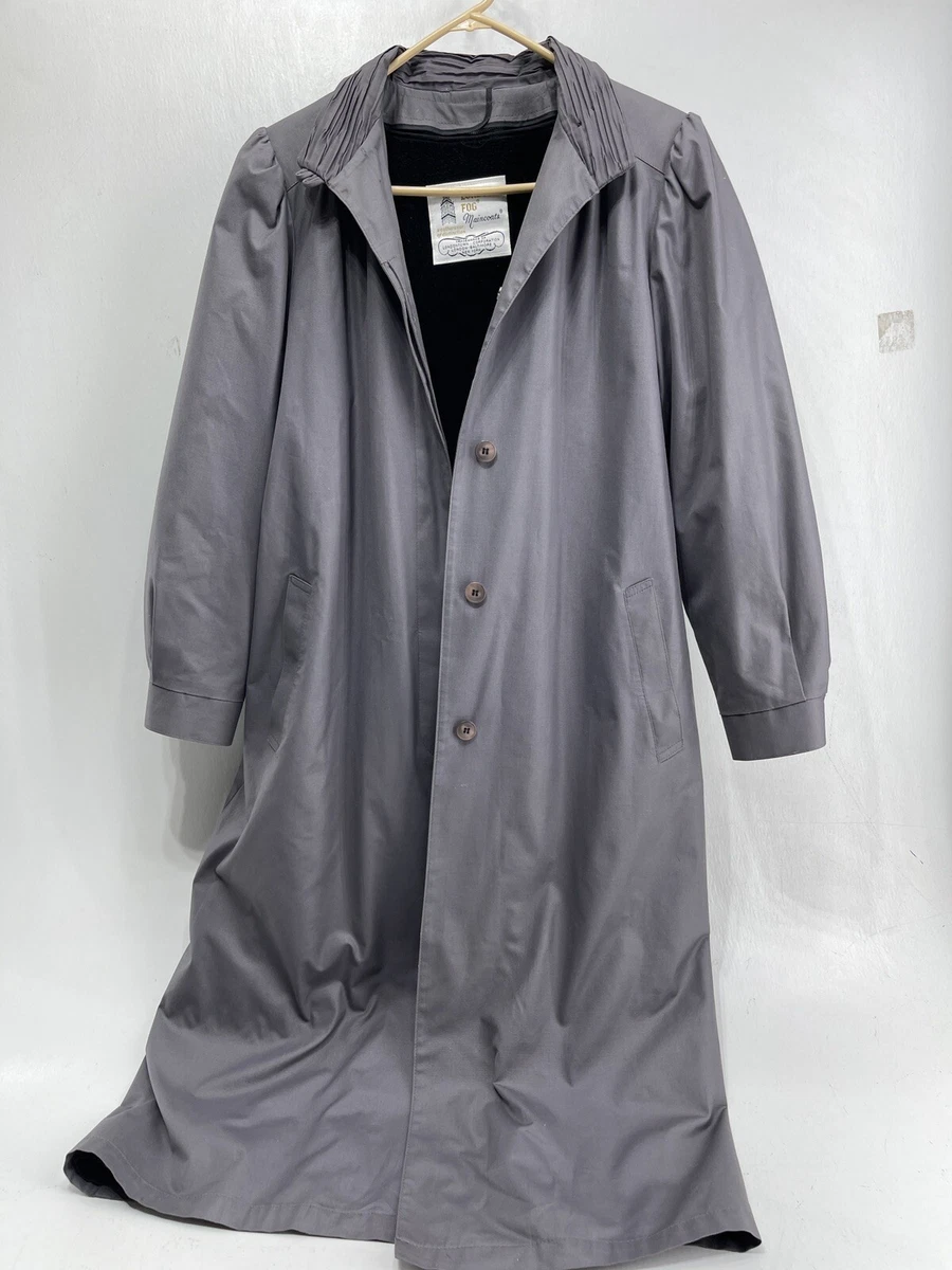 Womens raincoat with clearance removable liner