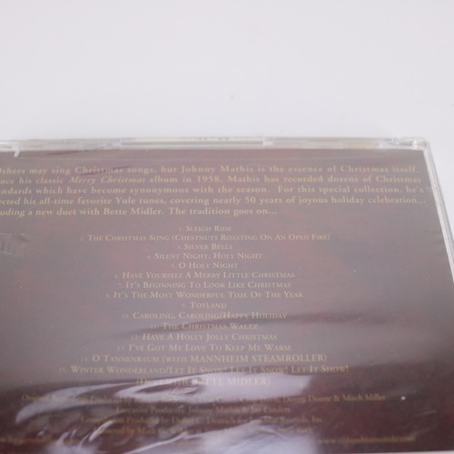 Johnny Mathis "Gold: A 50th Anniversary Christmas Celebration" CD * NEW Sealed - Foto 8 di 9