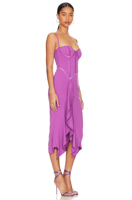 katie dress purple white christmas dresses Draper James Womens Katie Midi Dress, XS, Women's, Purple