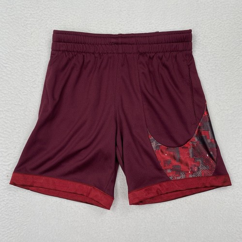 Nike Dri-Fit Kids Youth Basketball Shorts Size XS Maroon Red DX5520 Athletic