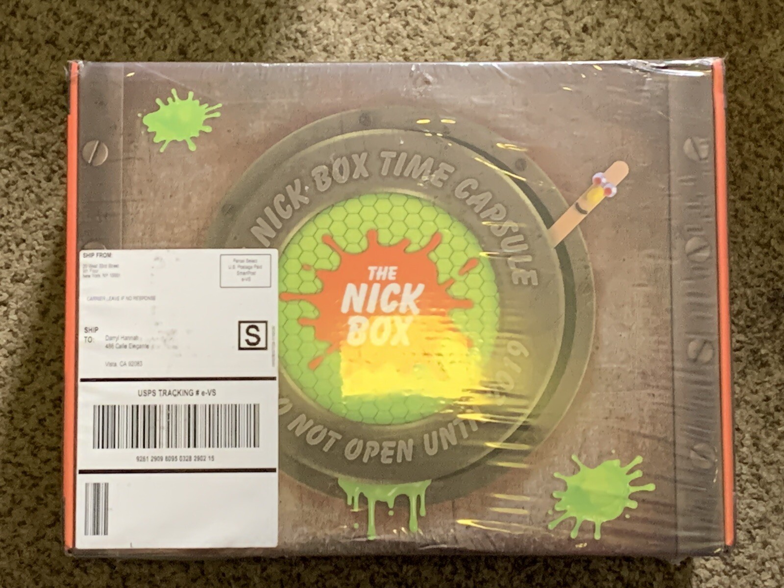 Time Capsule Spring 2018 The Nick Box nickelodeon. Never Opened Size L