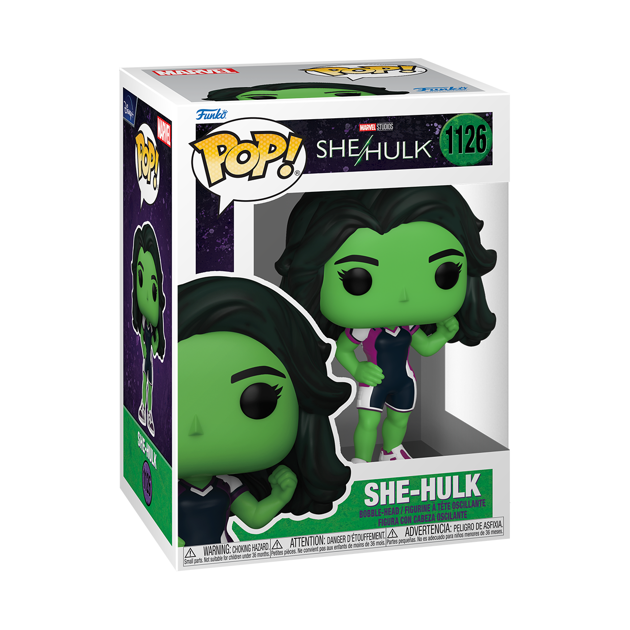 7058258 Merchandising Marvel: Funko Pop! - She-Hulk - She-Hulk (Vinyl Figure 112