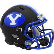 BYU Cougars Black 2020 Riddell Speed Mini Football Helmet