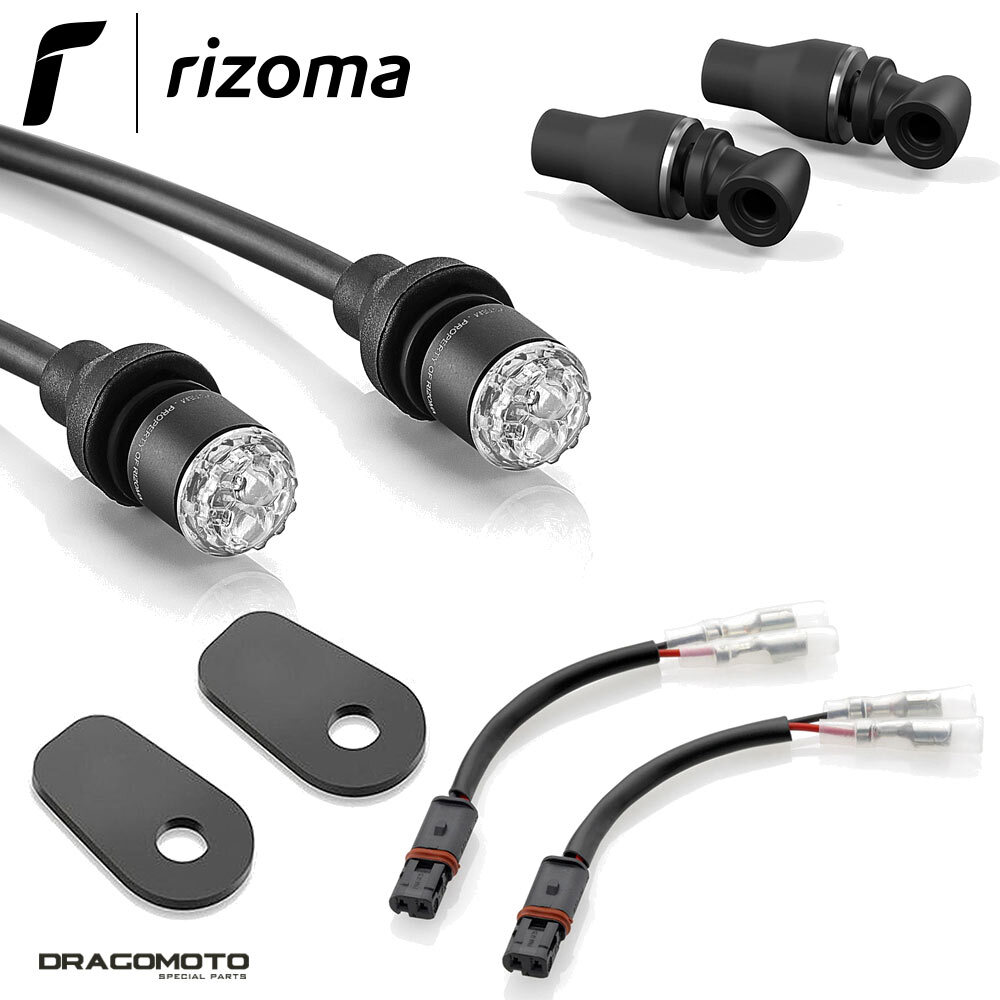 rizoma FR070BM ライト・ウィンカー Rizoma FR070 Light Unit Turn Signal (Pair)– Motostarz USA