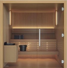Auroom Libera Glass DIY Sauna Cabin Kit