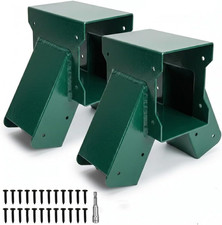 A-Frame Swing Set Bracket Kit, 2-Piece Wood Swing Hardware for Outdoor Playgroun