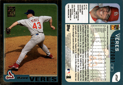 2001 Topps Series 1 - Gold Parallels /2001 (#251-406) ~ Choose Your Card