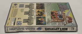 Hercs Adventures Sega Saturn CIB Complete w Manual Inserts Clean Tested Read 👀