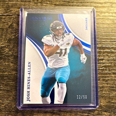 Panini 2025 Immaculate Collection Josh Hines-Allen Jaguars #15 /50 NFL