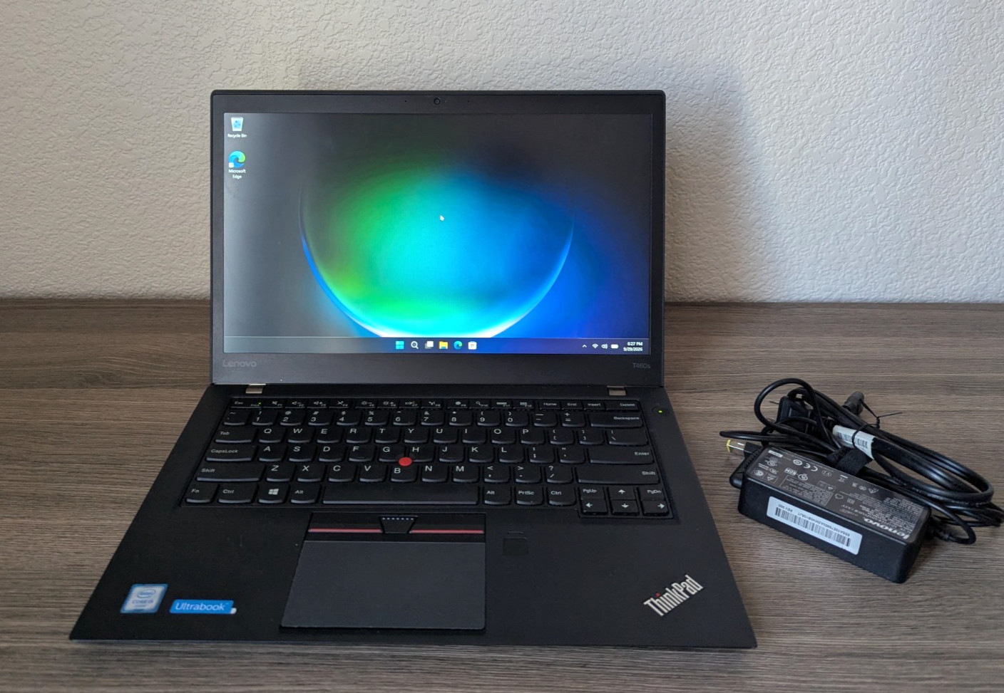 Lenovo ThinkPad T460s Laptop 14" Ultrabook i5-6300U 2.3GHz 8GB 128GB Win 11