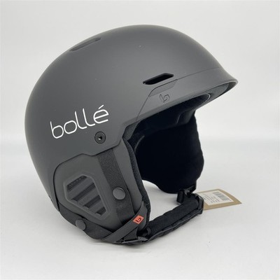 bollé - MUTE Black White Matte M 55-59cm, Skihelm, Medium, Unisex Erwachsene