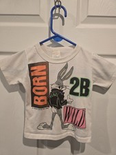 Vintage 1989 Bugs Bunny Born 2b Wild Kids Size 4t T-shirt