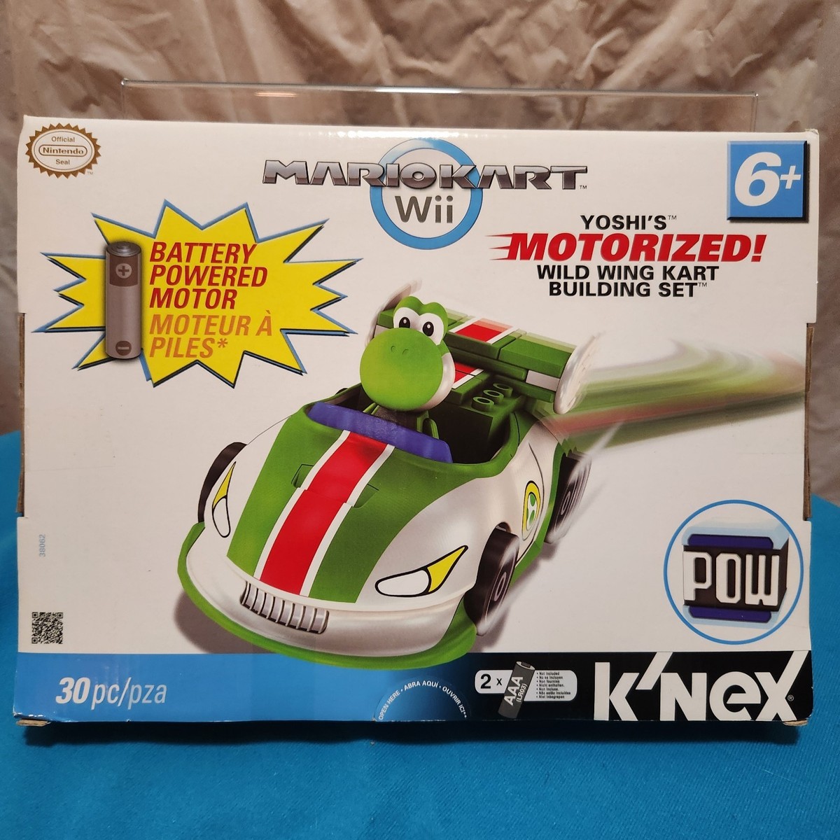 K'NEX 38062 Nintendo Mario Kart Wii Yoshis Motorized Wild
